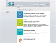 Tablet Screenshot of partner.brillenglas.de